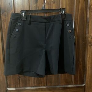 Rachel Zoe Black High Waist Women's Shorts